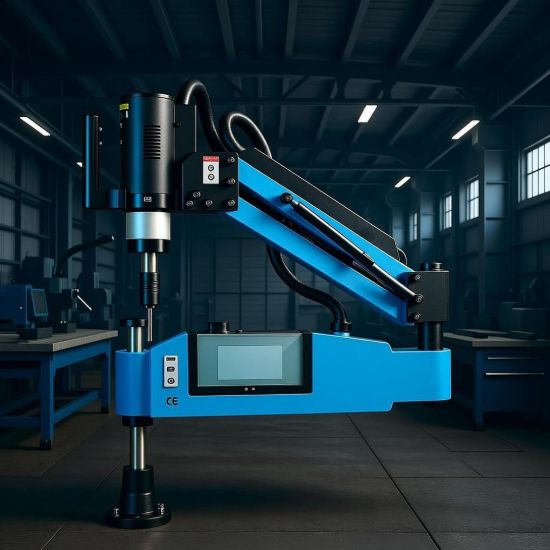 تصویر دستگاه قلاویز زن برقی اتوماتیک سایز 3 تا 16